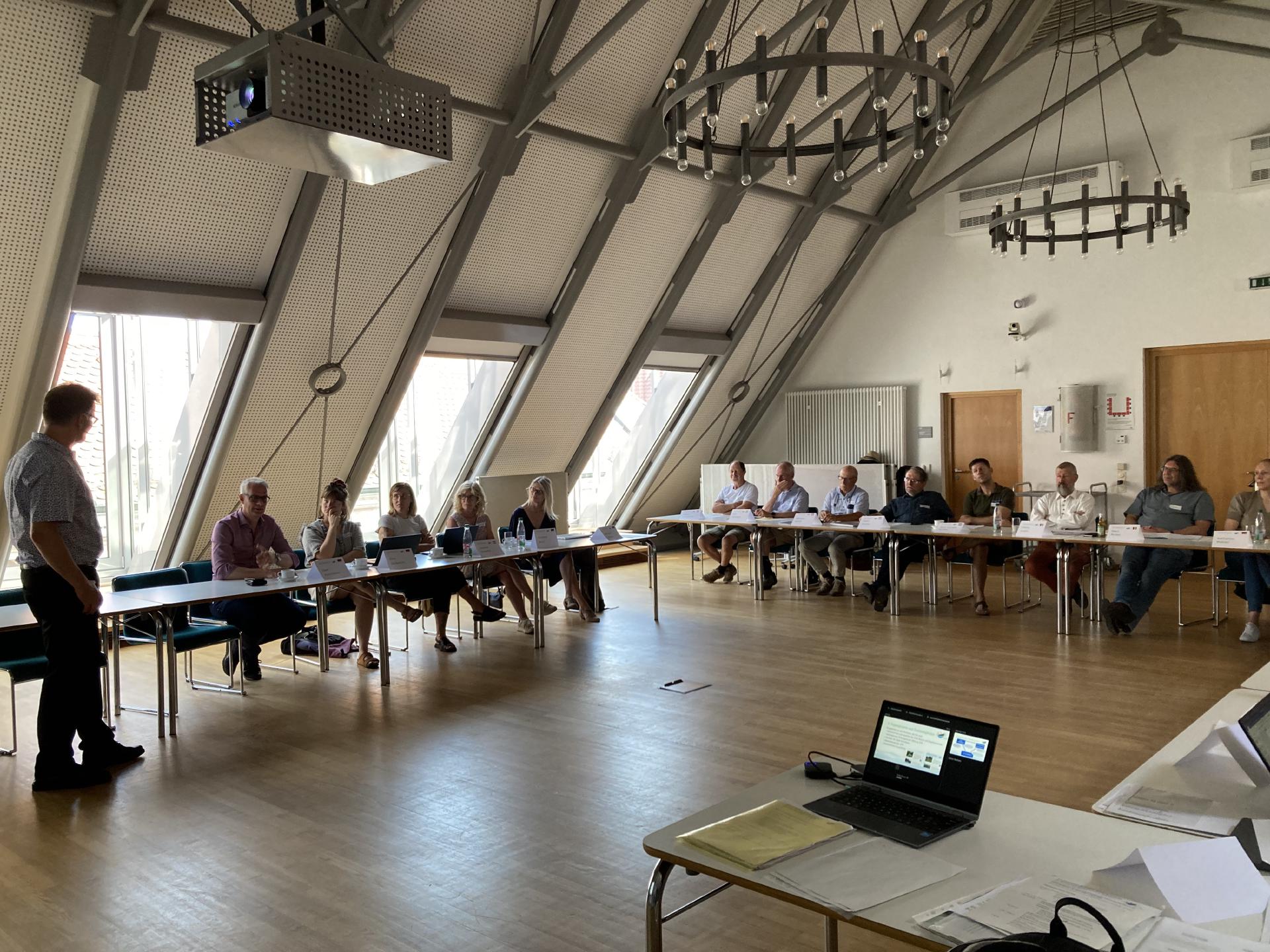 Groep deelnemers van de IZTB bijeenkomst tijdens de jaarlijkse vergadering in Forchheim, 2025